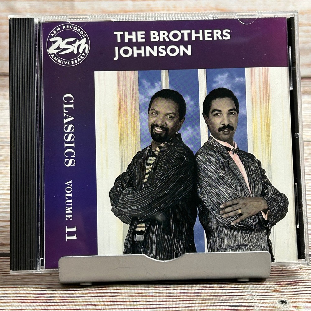 The Brothers Johnson Classics Volume 11 CD Funk R&B A&M 25th Anniversary